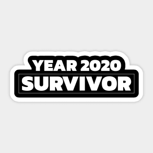 Year 2020 Survivor Sticker